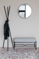 Gray Upholstered Bench | DF Milou | Dutchfurniture.com