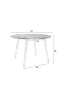 Round Teak Dining Table | DF Mo | Dutchfurniture.com