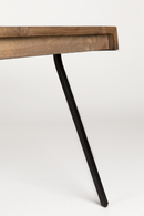 Natural Lacquered Teak Dining Table | DF Suri | Oroatrade.com