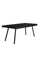 Black Teak Dining Table | DF Suri | Dutchfurniture.com