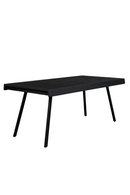 Black Teak Dining Table | DF Suri | Dutchfurniture.com