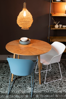 Round Natural Wood Dining Table | DF Fabio | Dutchfurniture.com