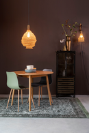 Round Natural Wood Dining Table | DF Fabio | Dutchfurniture.com
