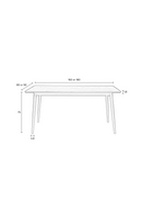 Modern Teak Dining Table | DF Fabio | Dutchfurniture.com