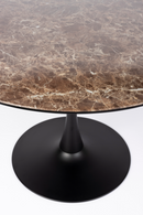 Brown Pedestal Dining Table | DF Maru | Dutchfurniture.com