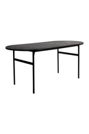 Black Oblong Dining Table | DF Marcio | Dutchfurniture.com