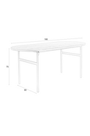 Black Oblong Dining Table | DF Marcio | Dutchfurniture.com