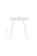 Brown Teak Bistro Table | DF Webster | Dutchfurniture.com