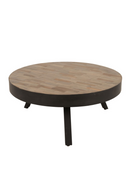 Round Teak Coffee Table - L | DF Suri | DutchFurniture.com