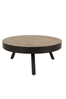 Round Teak Coffee Table - L | DF Suri | DutchFurniture.com