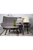 Round Teak Coffee Table - L | DF Suri | DutchFurniture.com