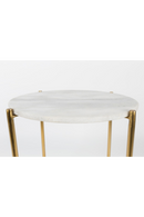 White Marble Side Table | DF Timpa | Dutchfurniture.com