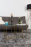 Green Marble Side Table | DF Timpa | Oroatrade.com