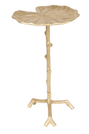 Art Deco Leaf Side Table | DF Lily | Dutchfurniture.com