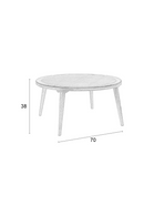 Natural Rattan Modern Coffee Table | DF Haru | Dutchfurniture.com