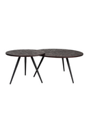 Teak Round Coffee Table (2) | DF Webster | Dutchfurniture.com