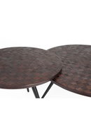 Teak Round Coffee Table (2) | DF Webster | Dutchfurniture.com