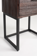 Teak 2-Drawer Side Table | DF Webster | Dutchfurniture.com