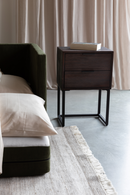 Teak 2-Drawer Side Table | DF Webster | Dutchfurniture.com