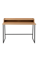 Natural Oak with Shelf Desk | LF Giorgio | Dutchfurniture.com