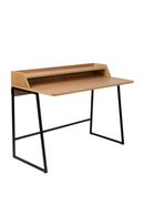Natural Oak with Shelf Desk | LF Giorgio | Dutchfurniture.com