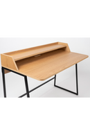 Natural Oak with Shelf Desk | LF Giorgio | Dutchfurniture.com