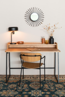 Natural Oak with Shelf Desk | LF Giorgio | Dutchfurniture.com