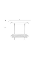 Beige Wooden Console Table | DF Amaya | Dutchfurniture.com