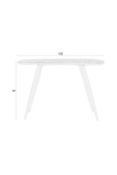 Brown Teak Console Table | DF Webster | Dutchfurniture.com