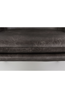 Gray Leather Accent Chair | DF Bon | DutchFurniture.com