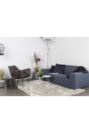 Gray Leather Accent Chair | DF Bon | DutchFurniture.com