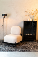 White Modern Lounge Chair | DF Polly | Dutchfurniture.com