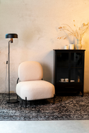 White Modern Lounge Chair | DF Polly | Dutchfurniture.com