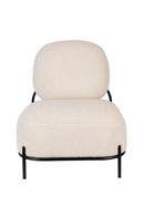 White Modern Lounge Chair | DF Polly | Dutchfurniture.com