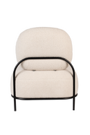 White Modern Lounge Chair | DF Polly | Dutchfurniture.com