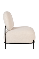 White Modern Lounge Chair | DF Polly | Dutchfurniture.com