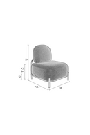 White Modern Lounge Chair | DF Polly | Dutchfurniture.com