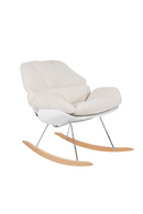 White Upholstered Rocking Chair | DF Rocky | Dutchfurniture.com