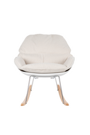 White Upholstered Rocking Chair | DF Rocky | Dutchfurniture.com