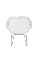 White Upholstered Rocking Chair | DF Rocky | Dutchfurniture.com
