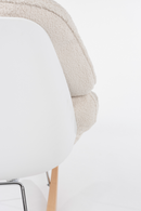 White Upholstered Rocking Chair | DF Rocky | Dutchfurniture.com