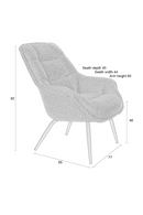 Fabric Upholstered Lounge Chair | DF Thomas | Dutchfurniture.com