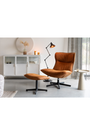 Leather Modern Stool | DF John | Dutchfurniture.com