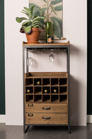 Wooden Wine Cabinet | DF Edgar | Dutchfurniture.com
