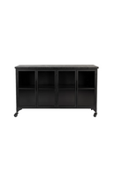 Lacquered Black Low Cabinet | DF Ferre | Dutchfurniture.com