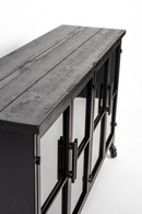 Lacquered Black Low Cabinet | DF Ferre | Dutchfurniture.com