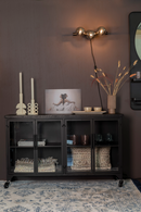 Lacquered Black Low Cabinet | DF Ferre | Dutchfurniture.com