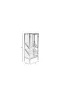 Black Wooden Wine Cabinet | DF Rob | Oroatrade.com