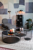Black Wooden Wine Cabinet | DF Rob | Oroatrade.com