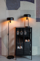 Black Wooden Wine Cabinet | DF Rob | Oroatrade.com